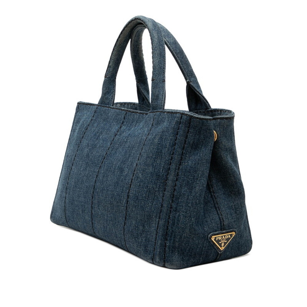 PRADA Blue Shoulder Bag - Picture 2 of 6